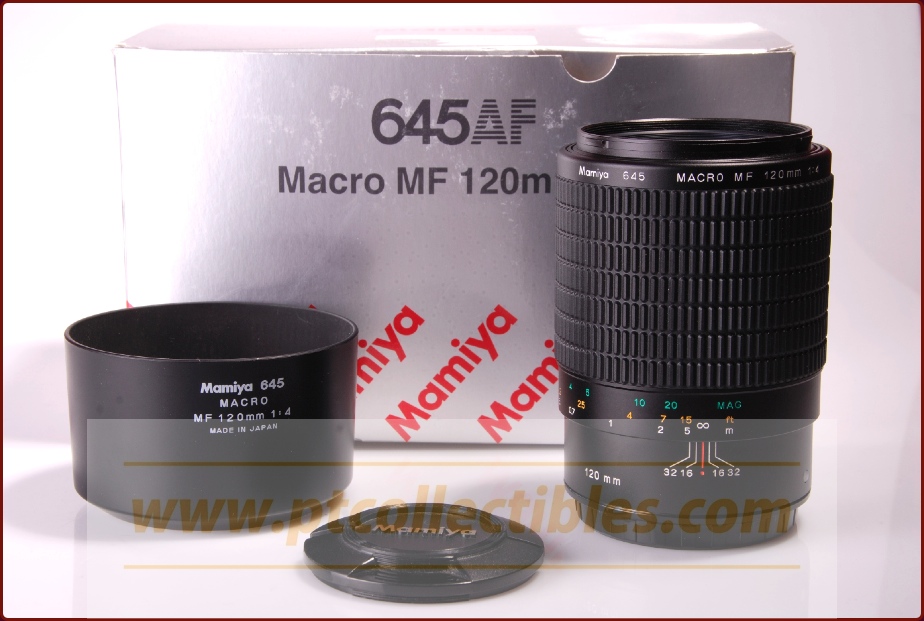 MAMIYA 645: 120/4.0 MF macro